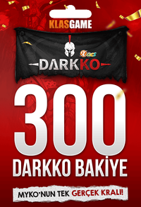 Darkko 300 TL Bakiye